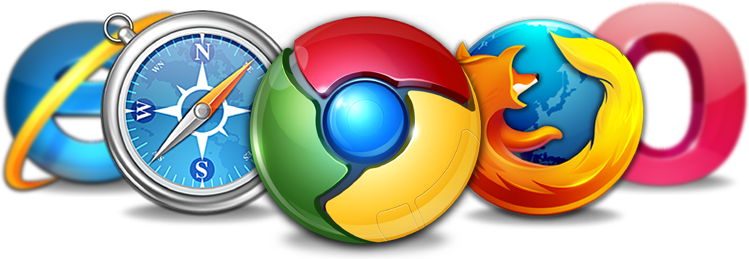 Cross-browser Testing Tools Unleashed - Old Internet Browsers (749x259), Png Download