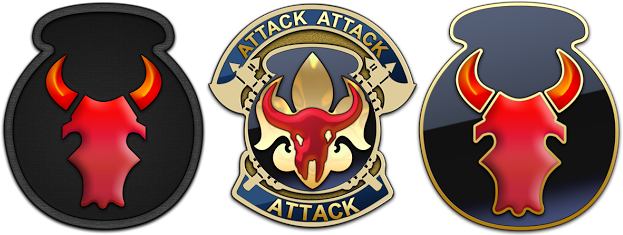 Military Insignia 3d - Emblem (640x259), Png Download