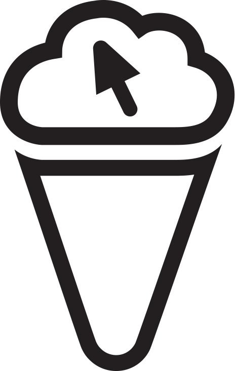 Vanilla Cone - Vanilla (468x733), Png Download