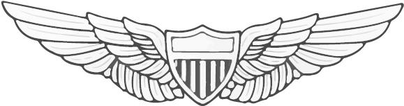 Army-wings - Us Army Senior Aviator Wings Decal (612x214), Png Download