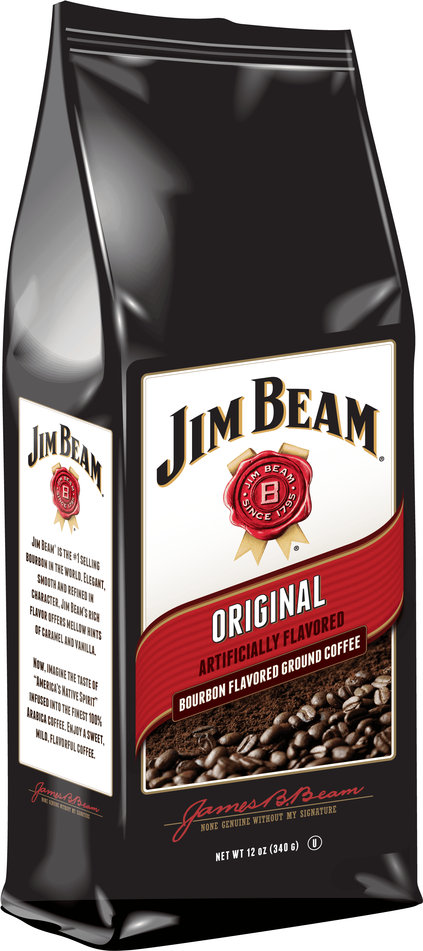 Jim Beam Coffee (1685x3239), Png Download