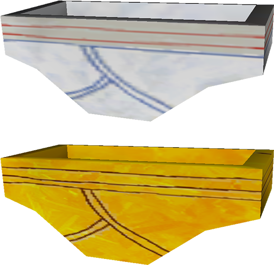 Download Zip Archive - Battle For Bikini Bottom Underwear (750x650), Png Download