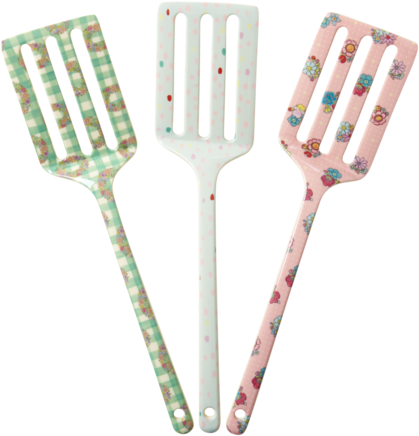 Sale Melamine Spatula In 3 Assorted Extraordinary Prints - Melamine Spatel (480x480), Png Download