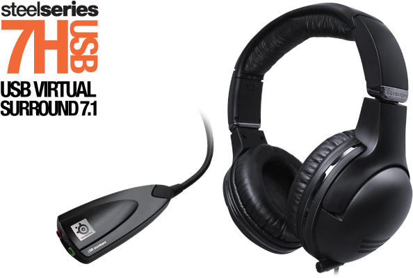 Steelseries 7h Usb Gaming Headset Review - Steelseries 7h Usb (750x400), Png Download
