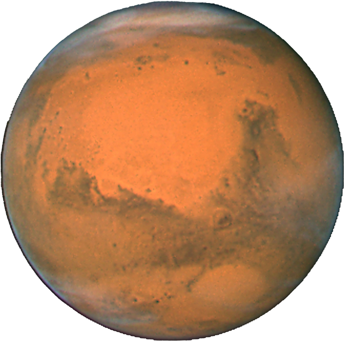 Pause - Planet Mars (800x800), Png Download