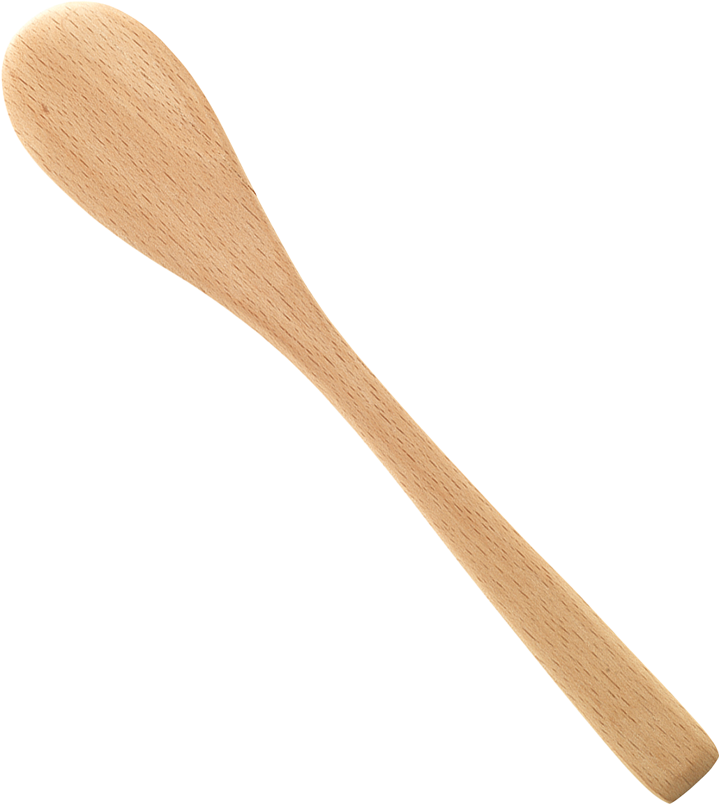 Download Wooden Body Spatula 22 Cm Wood Spatula Full Size PNG Image