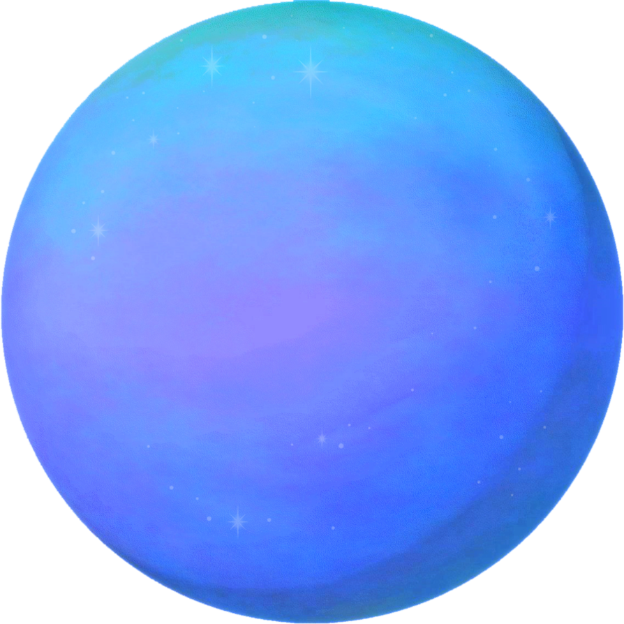 Neptune By Ravenmaddartwork On - Planet Png (894x894), Png Download