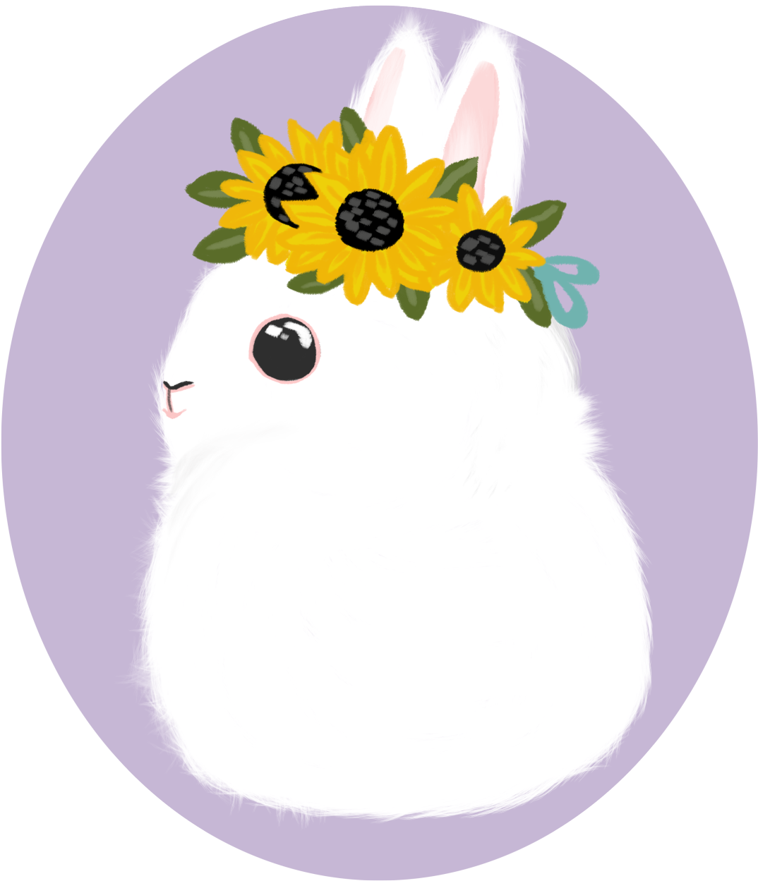 Spring And Summer Bunnies - African Daisy (1280x1280), Png Download