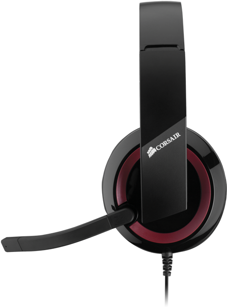 Corsair Hs40 Raptor - Corsair Headset Raptor Hs40 7.1 Usb Gaming Headset (489x645), Png Download