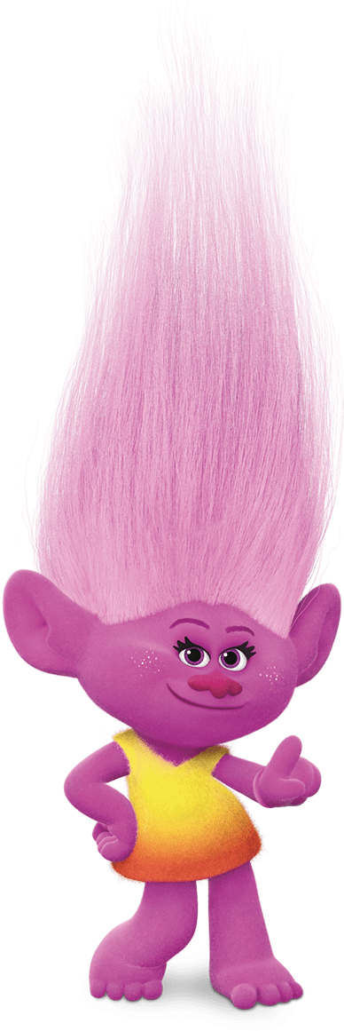 Dancing Troll - Trolls Sugar Cookie Loaf (388x1161), Png Download