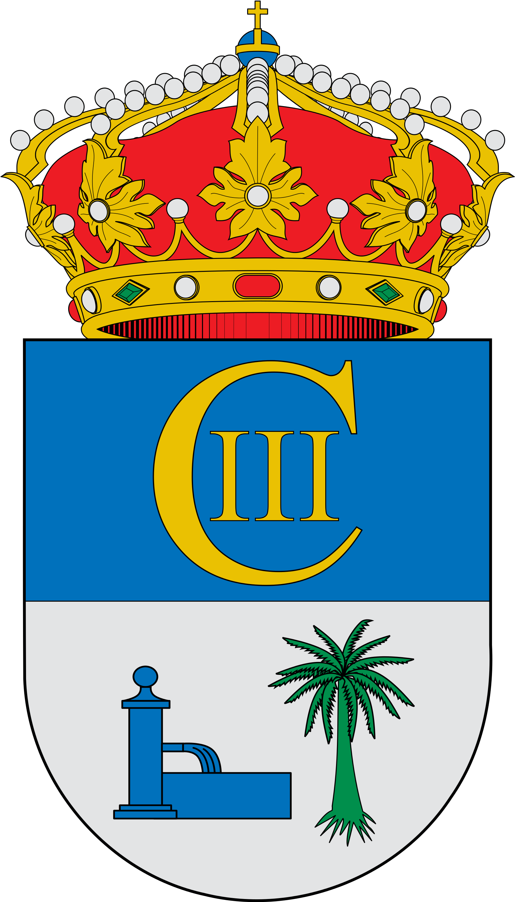 Open - Escudo De Gran Canaria (2000x3031), Png Download