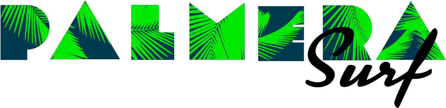 Logos De Palmeras Y Surf (1646x500), Png Download
