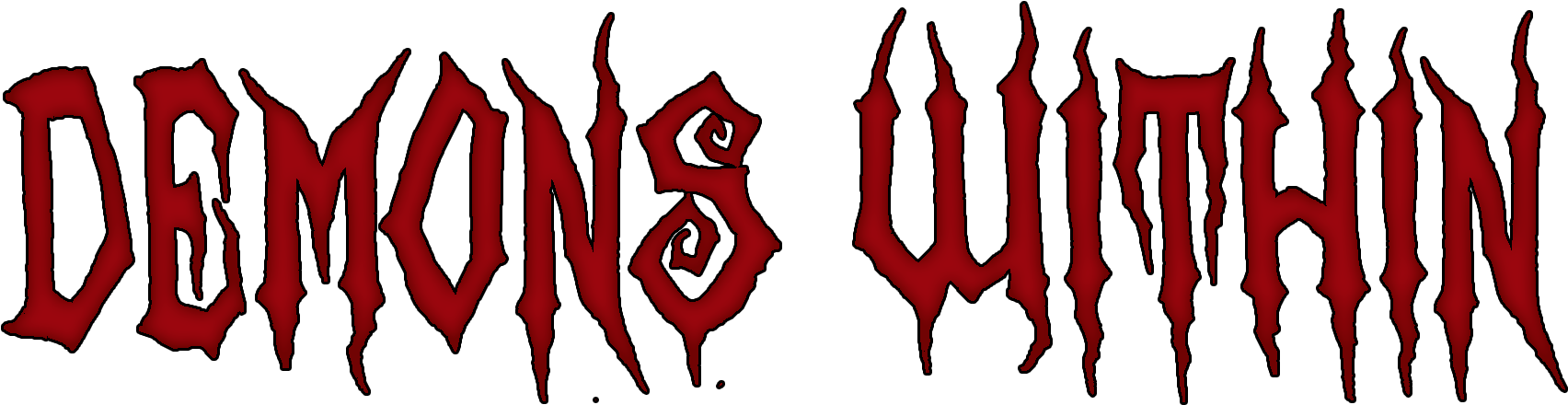 About Demons - Demons Within (1829x553), Png Download