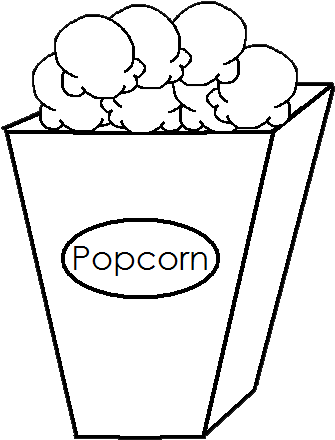 Pin Clipartpopcorn On Pinterest - Graphics (360x472), Png Download