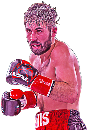 Boxer Gwyn Lewis, Dekada Calgary - Dekada Fight Night (305x439), Png Download