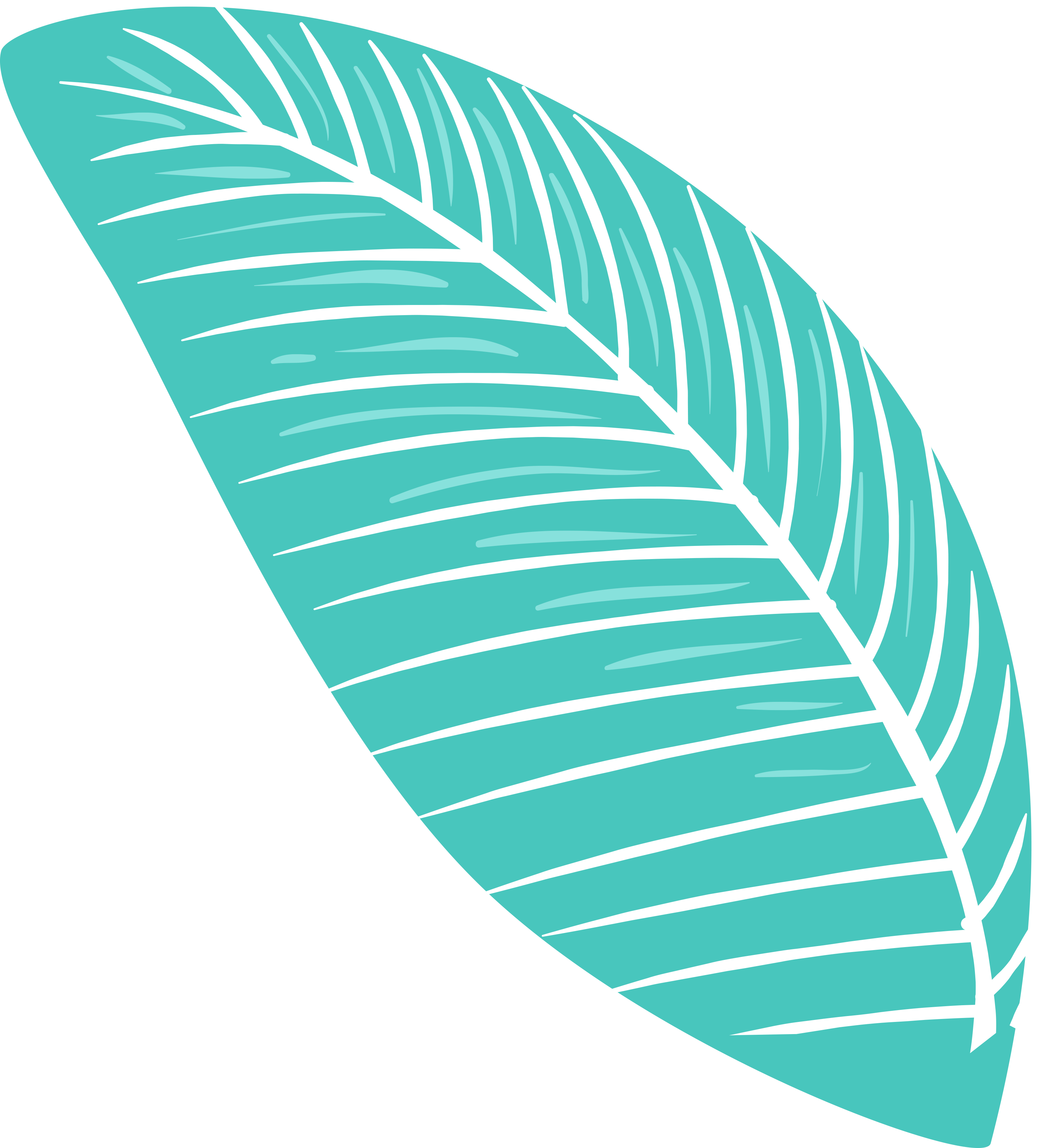 Clipart Home Summer - Leaf (3161x3497), Png Download