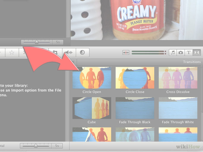 Image Titled Add Effects On Imovie Step 5 - Kroger Peanut Butter, Creamy - 4 Lb (683x513), Png Download