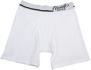 Hautebutch White Briefs - Women Long Boxer Briefs (324x434), Png Download