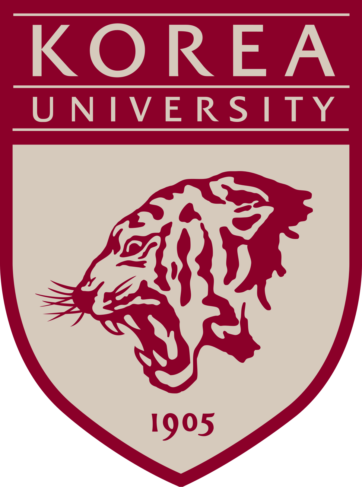 Korea University - Winter - Korea University Logo (1200x1614), Png Download
