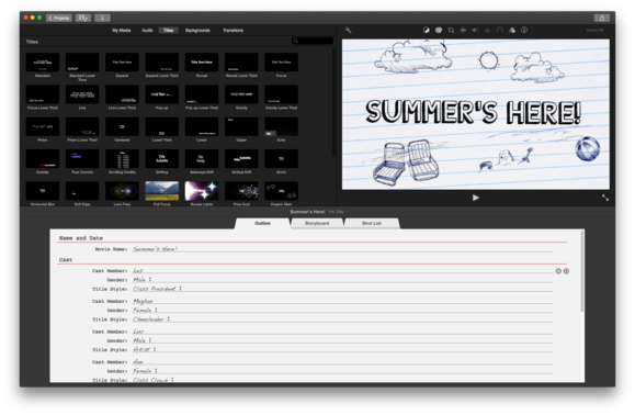 Imovie For Mac - Utility Software (579x378), Png Download