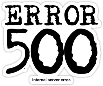How To Successfully Kill A Website - 500 Internal Server Error Gif (375x360), Png Download