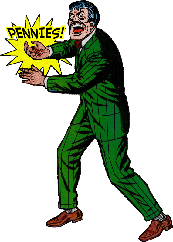 100 The Penny Plunderer - Penny Plunderer (570x800), Png Download