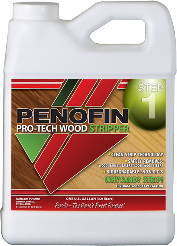 Next - Penofin Ftechga 1 Gal Pro-tech Wood Stripper - Step (640x868), Png Download