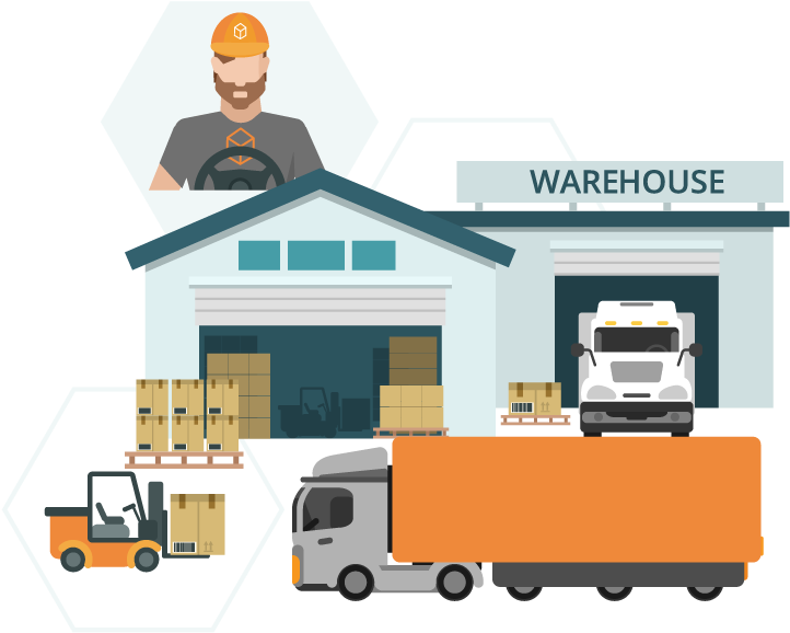 Png Royalty Free Library European Caplinq Means Justintime - Warehouse Clip Art (800x800), Png Download