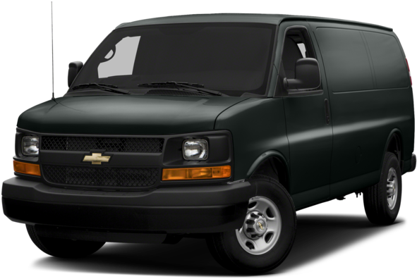 2016 Chevy Express Cargo Black - 2014 Chevy Express 2500 (640x425), Png Download
