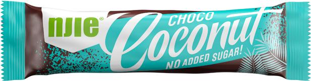 Njie Candy Bar Choco Coconut - Caramel (624x400), Png Download