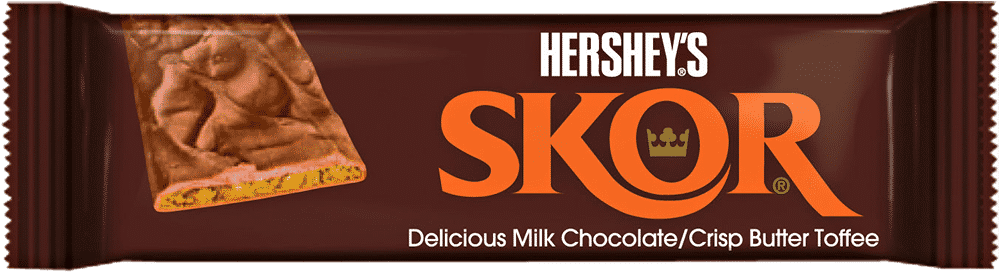 I Love Skor Candy Bars - Skor Candy Bars - 36 Pack, 1.4 Oz Bars (1000x418), Png Download