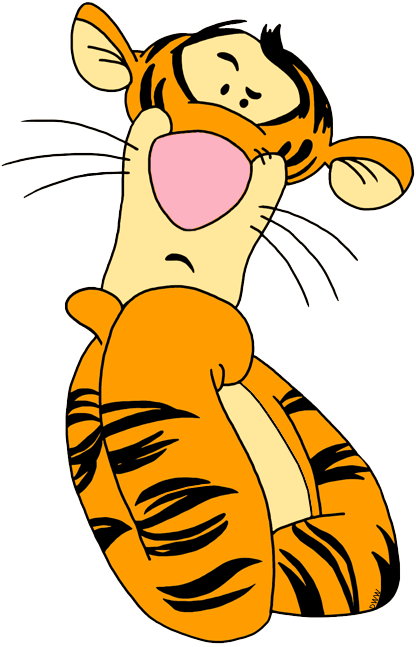 Puzzled Tigger - The Walt Disney Company (416x647), Png Download