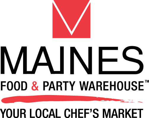 Mainesource Changes Name To Maines Food & Party Warehouse - Maines Paper And Foods Logo Png (503x401), Png Download