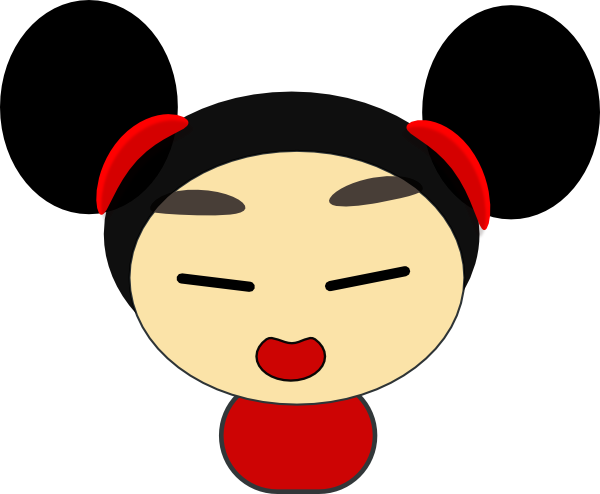 How To Set Use Asian Girl Clipart (600x494), Png Download