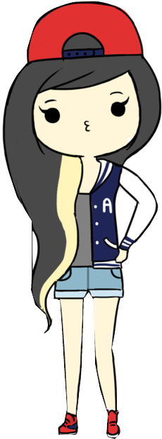 Swag Asian Chibi Png By Franceshoran1215 By Franceshoran1215 - Girls Kawaii (407x750), Png Download