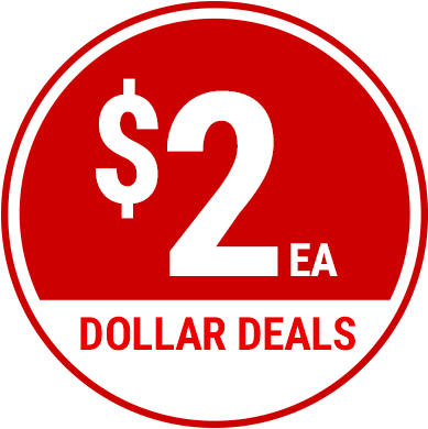 Items Now At $1, $2, $3, $5, Or $10 Each - $1 $2 $3 (400x400), Png Download