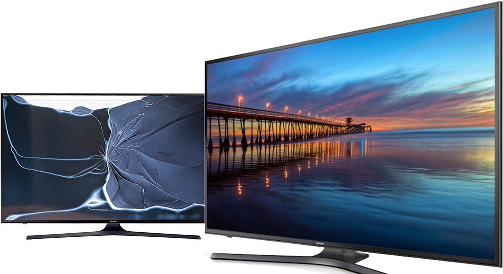 Tv Repairs Page3 - Flat Screen Tv Png (1024x576), Png Download