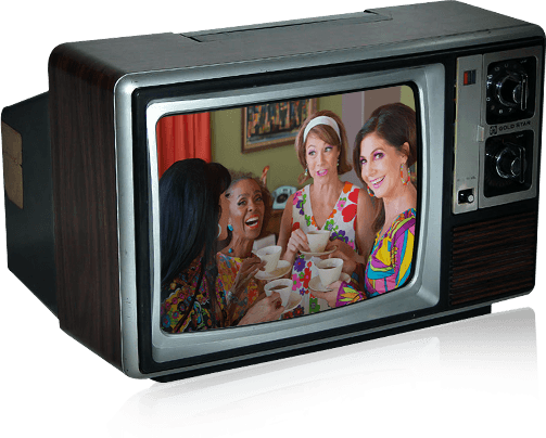 Ushering In The “golden Age Of Tv”, Colour Tv - Cooking Dining Loose Leaf Handled Tea Infuser Coolers (503x404), Png Download