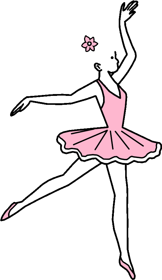 Fair Skin, Blonde Hair, Pink Dress, - Dainty Ballerina (1000x1000), Png Download