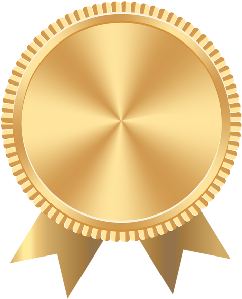 Gold Seal Badge Png Clip Art Image - American Legion Auxiliary (491x600), Png Download