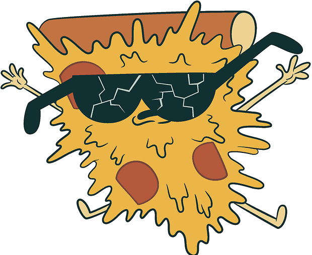 Squished Steve - Uncle Grandpa Pizza Steve Png (634x509), Png Download