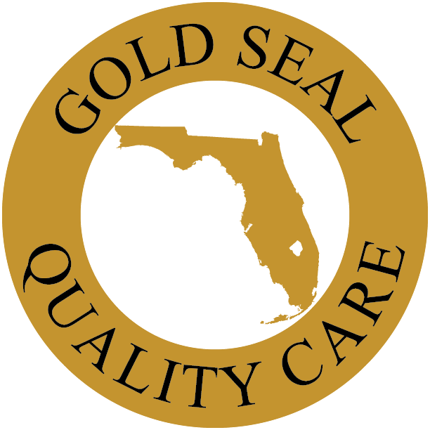 Gold Seal Png Download - Gold Seal Quality Care Logo (612x612), Png Download