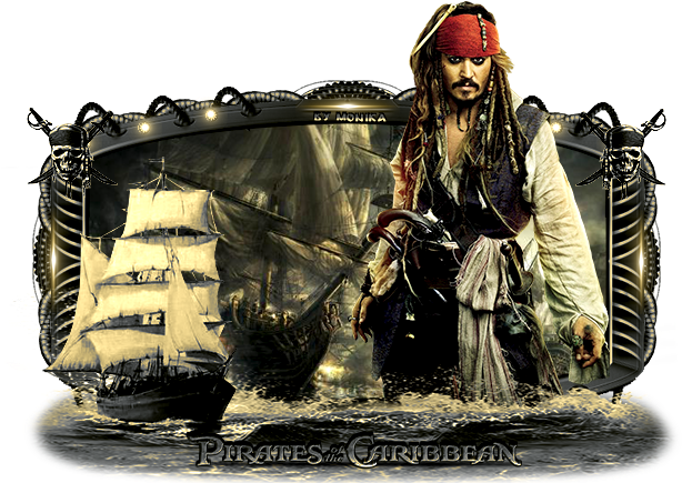 Pirates Of The Caribbean Transparent Background Png - Pirates Of The Caribbean Jack Sparrow Halloween Cosplay (630x450), Png Download