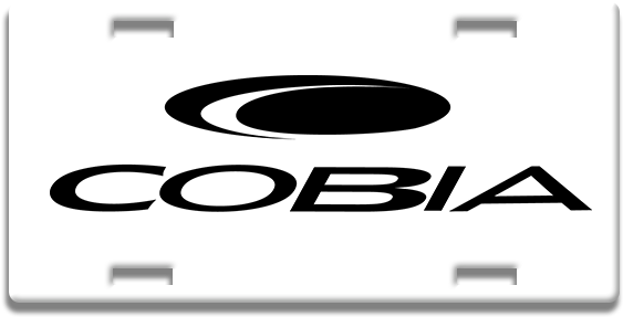 Aluminum License Plate - Cobia Boats Logo (600x800), Png Download