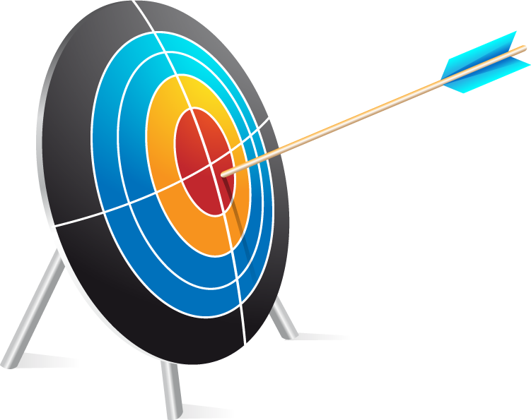 Fail To Achieve Goal, Fail To Achieve Target - Clear Target (751x595), Png Download
