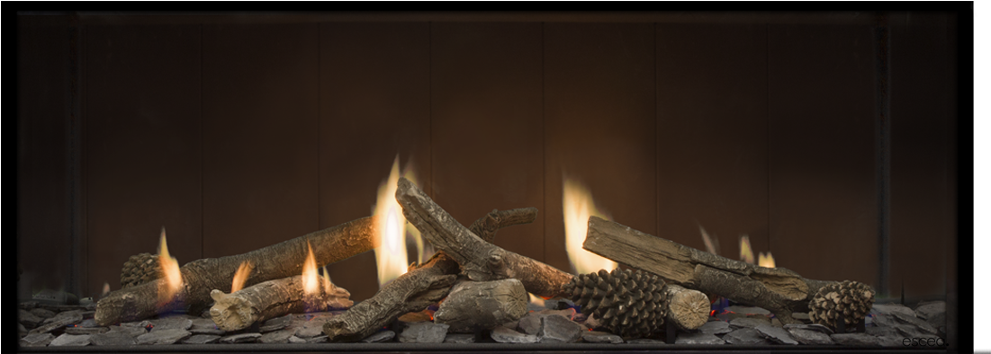 Woodland Selection - Fireplace (1600x575), Png Download