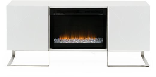 Image For Dimplex - Tv Meubel Scandinavisch Grijs (519x804), Png Download