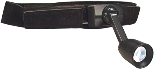 Wa46070 Bks 1 Watt Led Suedeband Headlight - Strap (550x549), Png Download