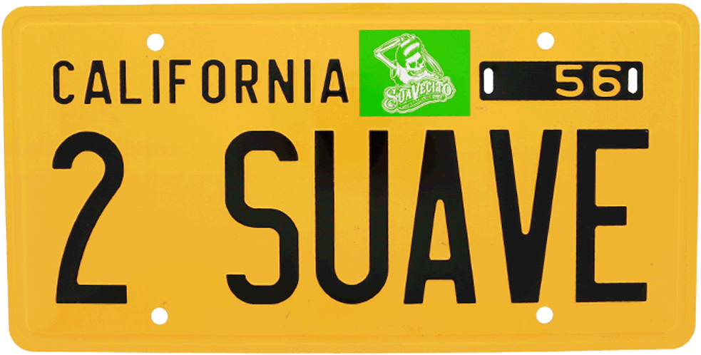 Calisuave License Plate - Suavecito License Plate (1000x800), Png Download