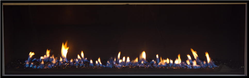 Titanium Silver Crystalight - Fireplace (1600x575), Png Download